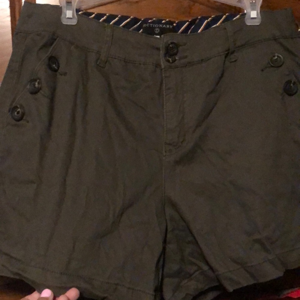 Dictionary green shorts from stitch fix
